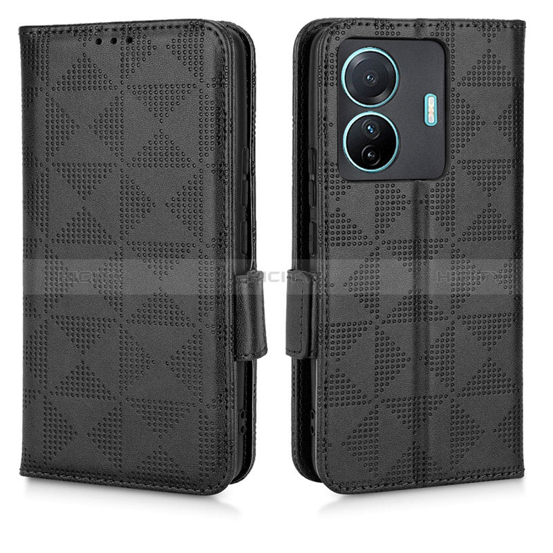 Funda de Cuero Cartera con Soporte Carcasa C02X para Vivo T1 5G