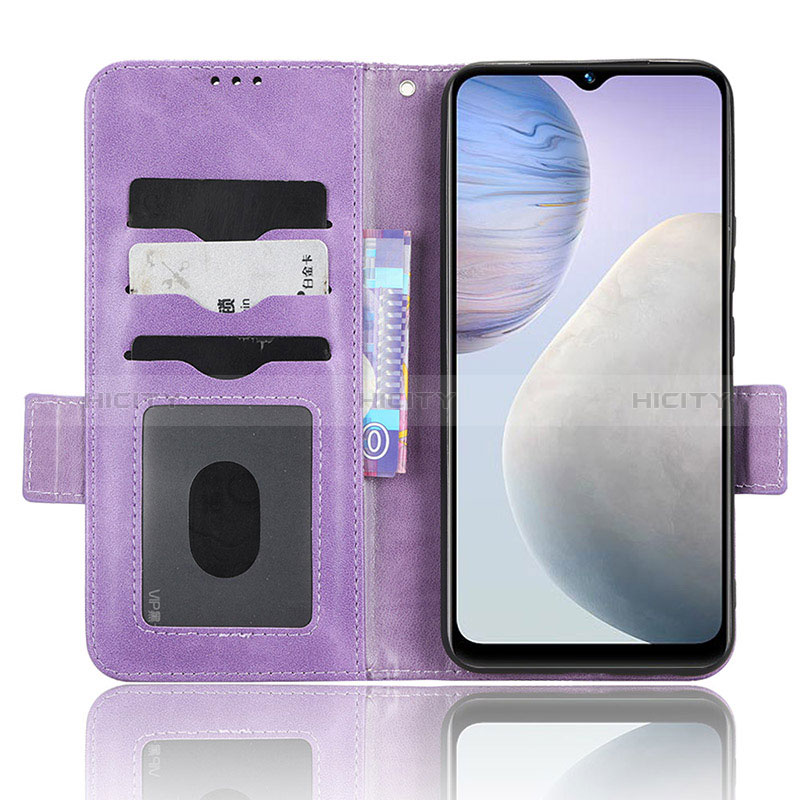 Funda de Cuero Cartera con Soporte Carcasa C02X para Vivo Y02A