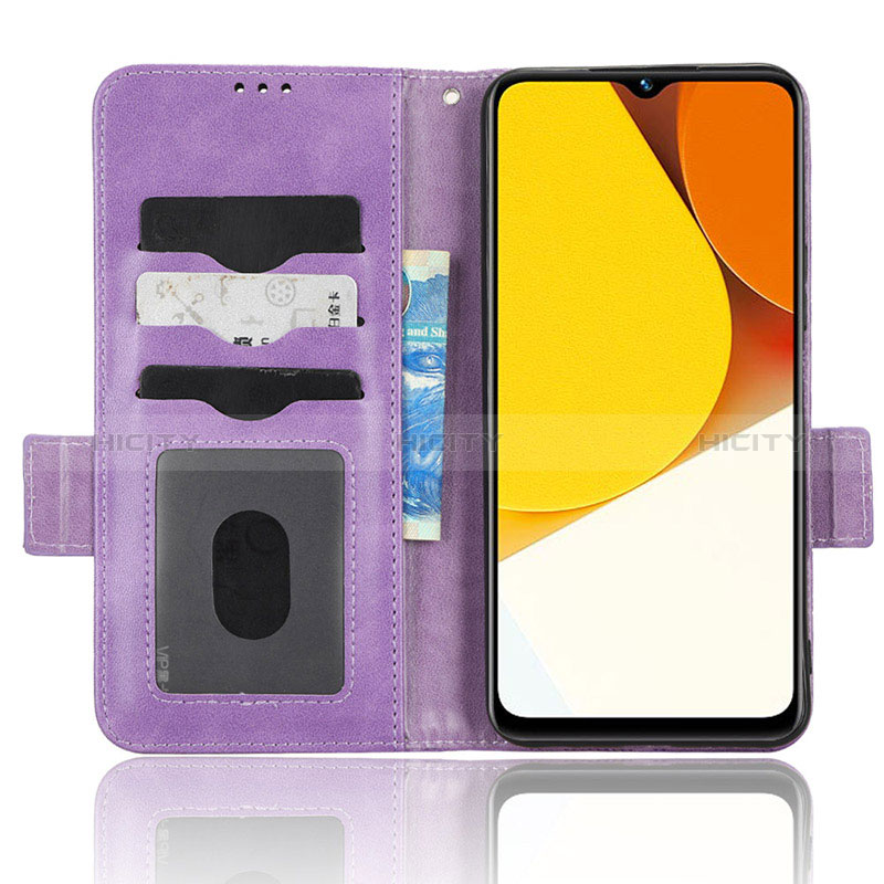 Funda de Cuero Cartera con Soporte Carcasa C02X para Vivo Y35 4G