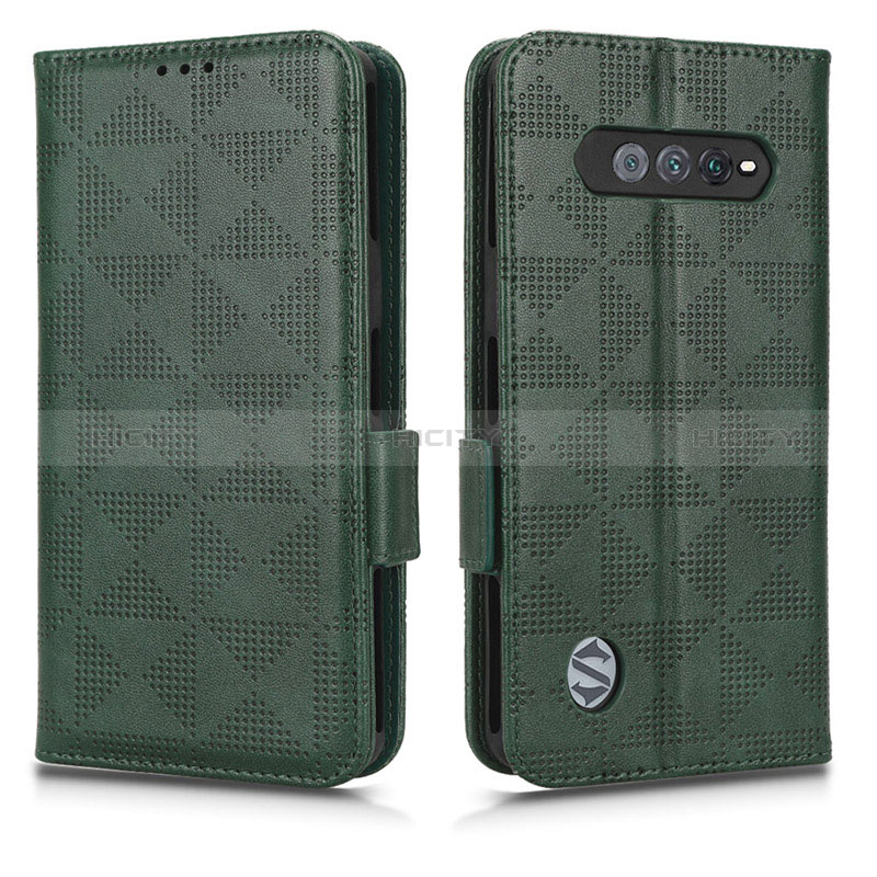 Funda de Cuero Cartera con Soporte Carcasa C02X para Xiaomi Black Shark 5 RS 5G