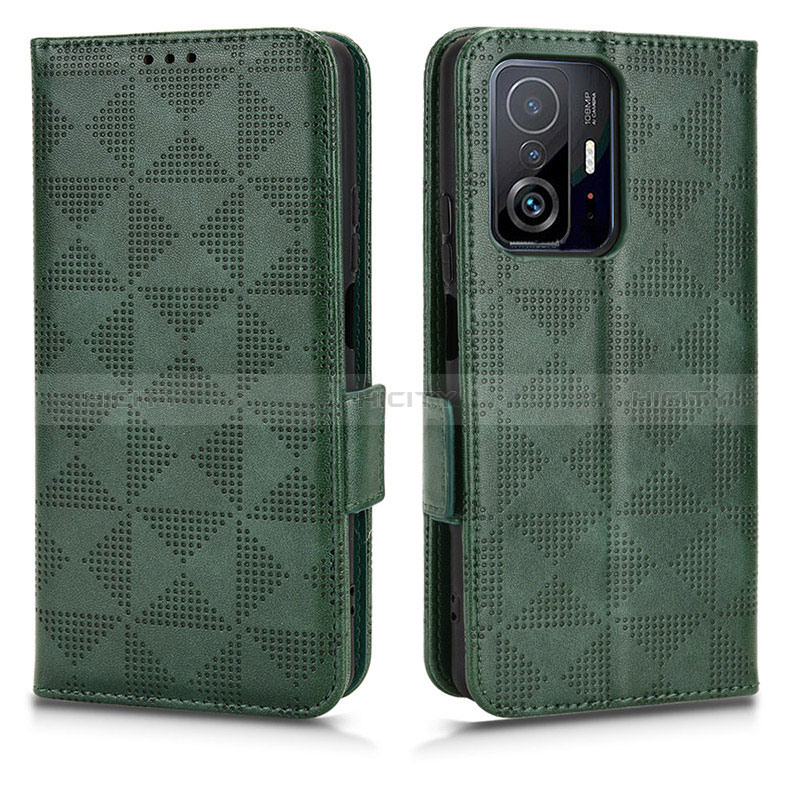 Funda de Cuero Cartera con Soporte Carcasa C02X para Xiaomi Mi 11T 5G