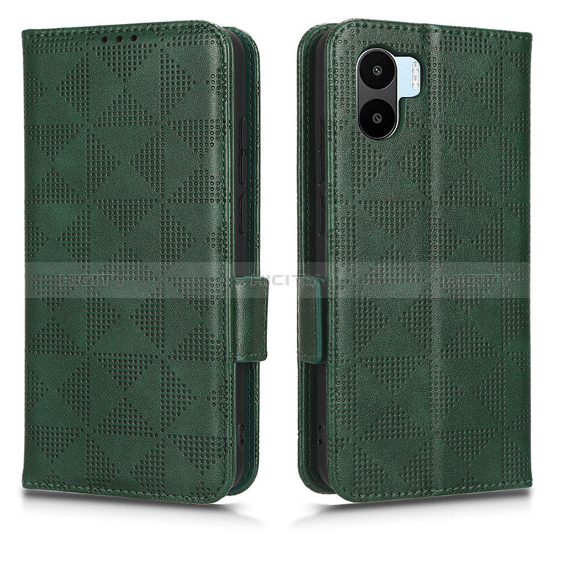 Funda de Cuero Cartera con Soporte Carcasa C02X para Xiaomi Poco C50