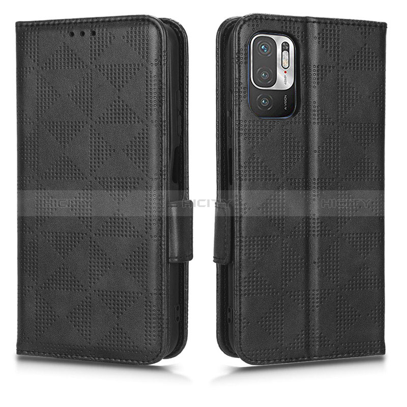 Funda de Cuero Cartera con Soporte Carcasa C02X para Xiaomi POCO M3 Pro 5G