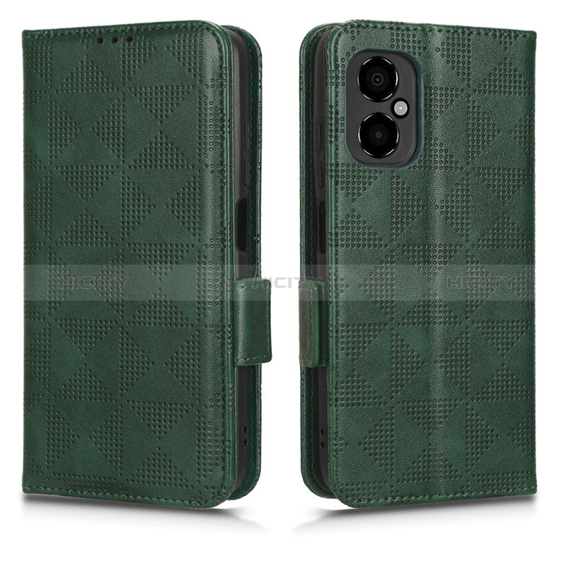 Funda de Cuero Cartera con Soporte Carcasa C02X para Xiaomi Poco M4 5G