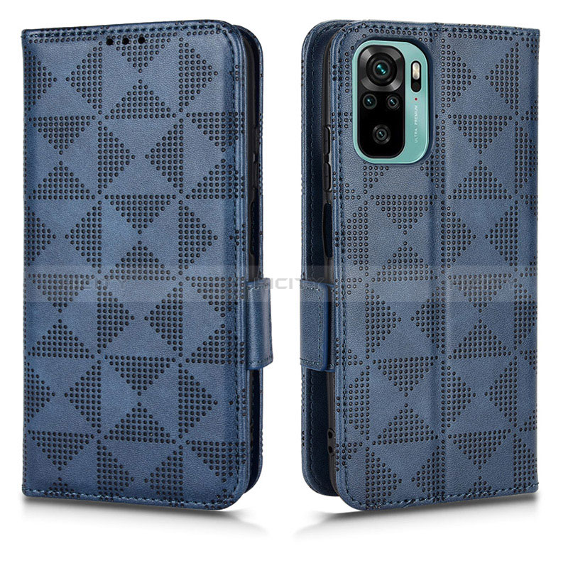 Funda de Cuero Cartera con Soporte Carcasa C02X para Xiaomi Poco M5S