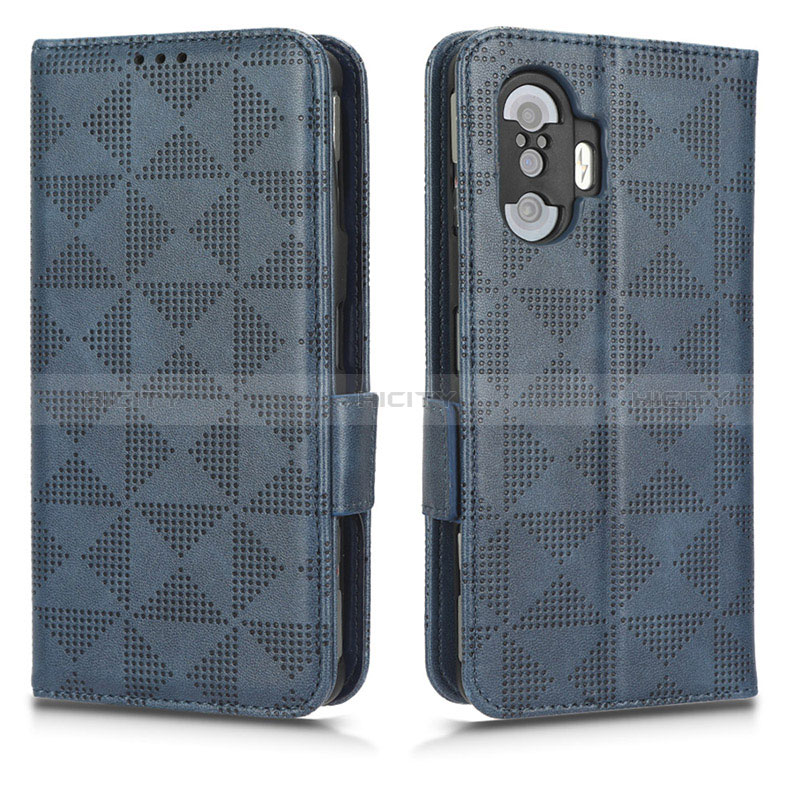 Funda de Cuero Cartera con Soporte Carcasa C02X para Xiaomi Redmi K40 Gaming 5G