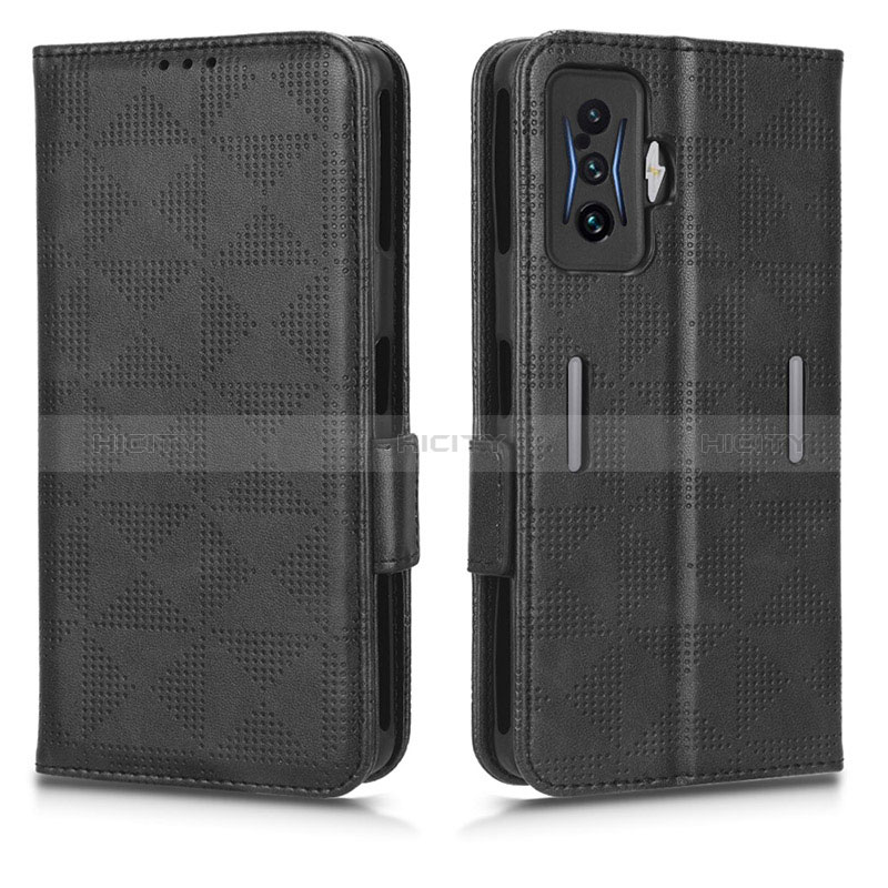 Funda de Cuero Cartera con Soporte Carcasa C02X para Xiaomi Redmi K50 Gaming 5G