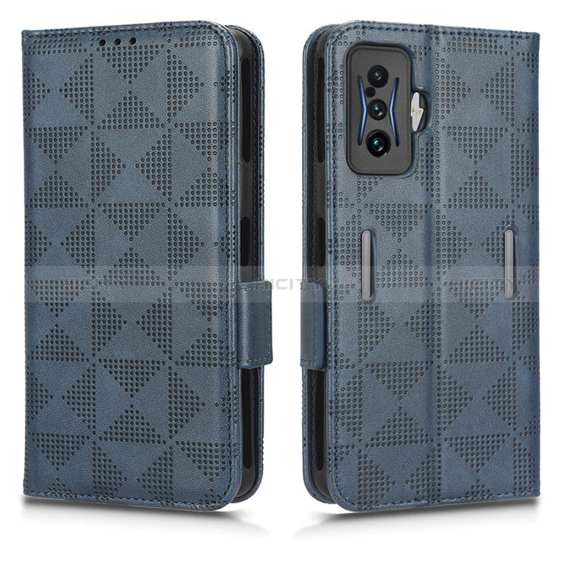 Funda de Cuero Cartera con Soporte Carcasa C02X para Xiaomi Redmi K50 Gaming 5G