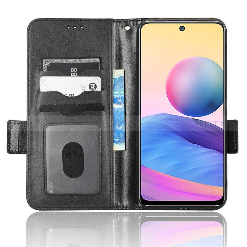 Funda de Cuero Cartera con Soporte Carcasa C02X para Xiaomi Redmi Note 10 5G