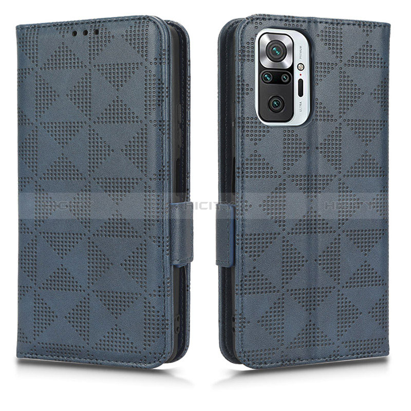 Funda de Cuero Cartera con Soporte Carcasa C02X para Xiaomi Redmi Note 10 Pro 4G