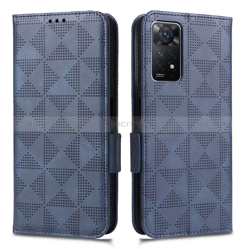 Funda de Cuero Cartera con Soporte Carcasa C02X para Xiaomi Redmi Note 11 Pro 4G