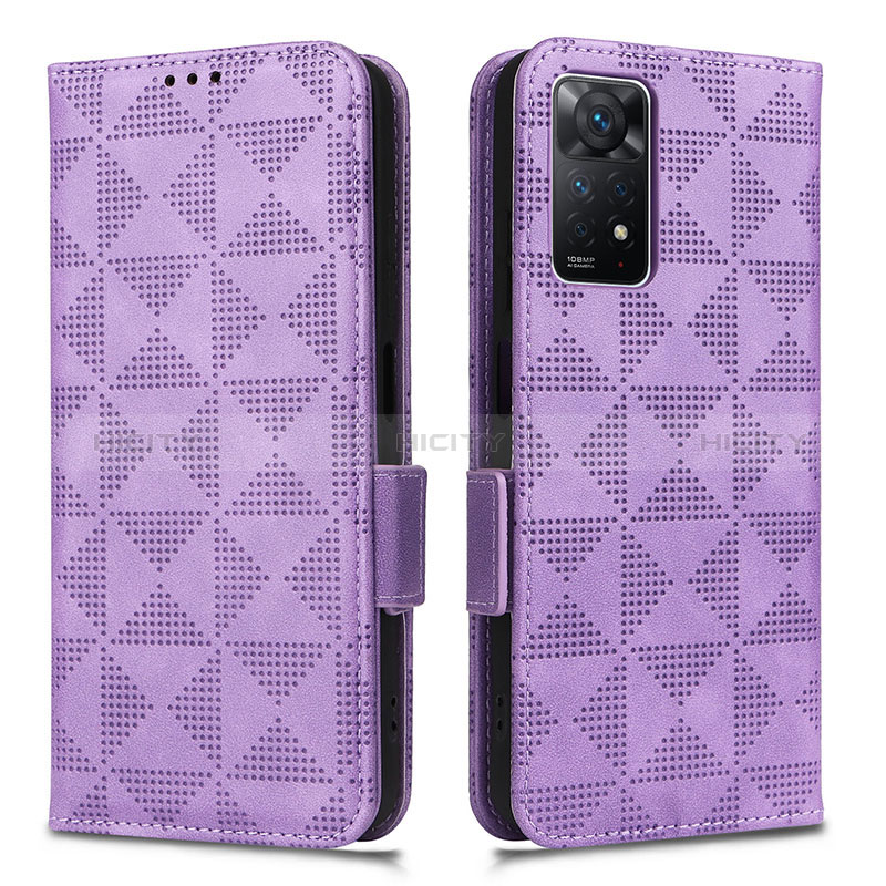 Funda de Cuero Cartera con Soporte Carcasa C02X para Xiaomi Redmi Note 11 Pro 4G