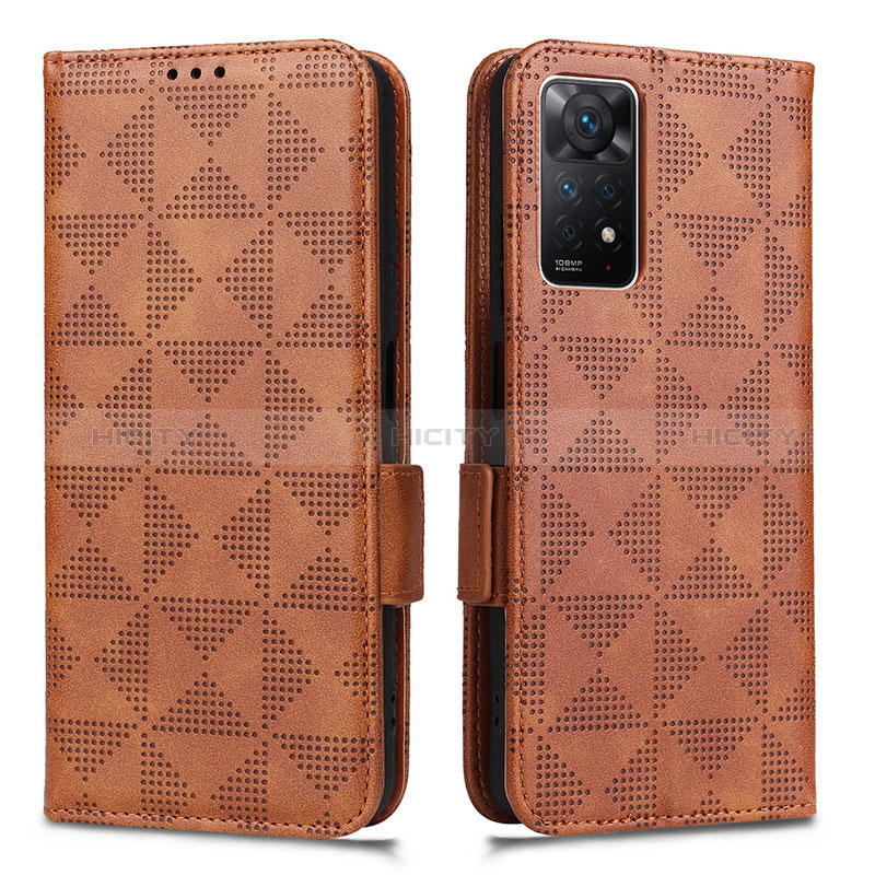 Funda de Cuero Cartera con Soporte Carcasa C02X para Xiaomi Redmi Note 11 Pro 4G