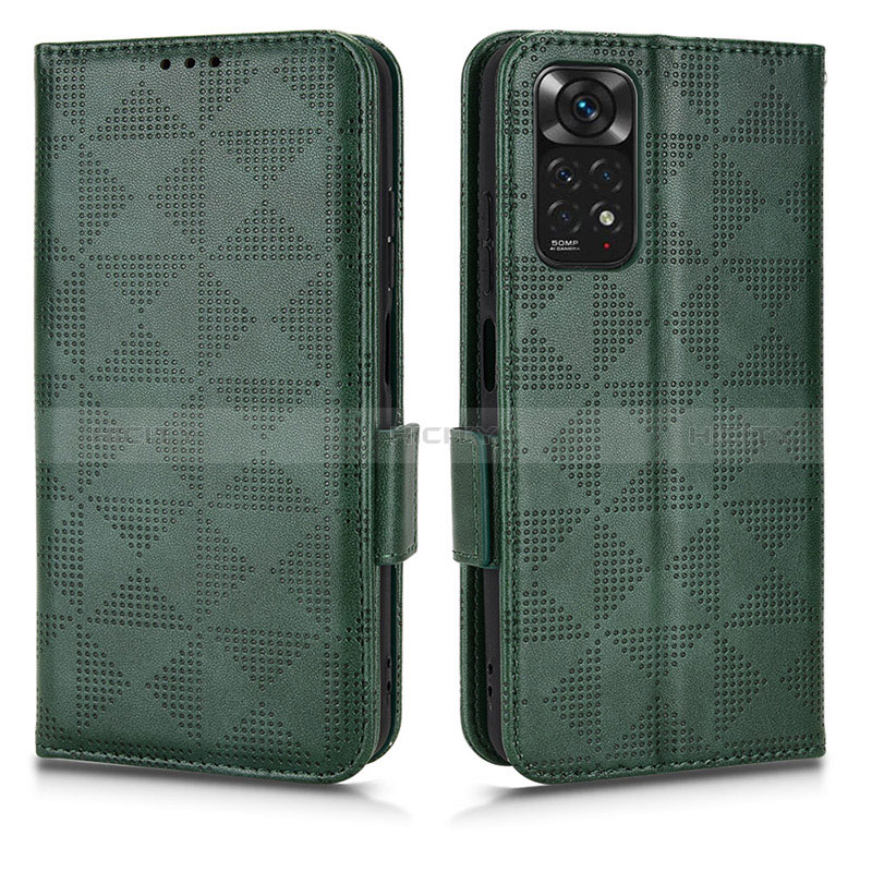 Funda de Cuero Cartera con Soporte Carcasa C02X para Xiaomi Redmi Note 11S 4G