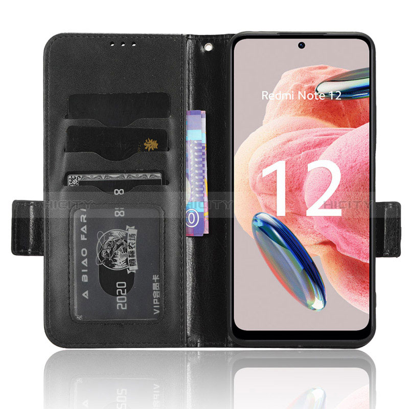 Funda de Cuero Cartera con Soporte Carcasa C02X para Xiaomi Redmi Note 12 4G