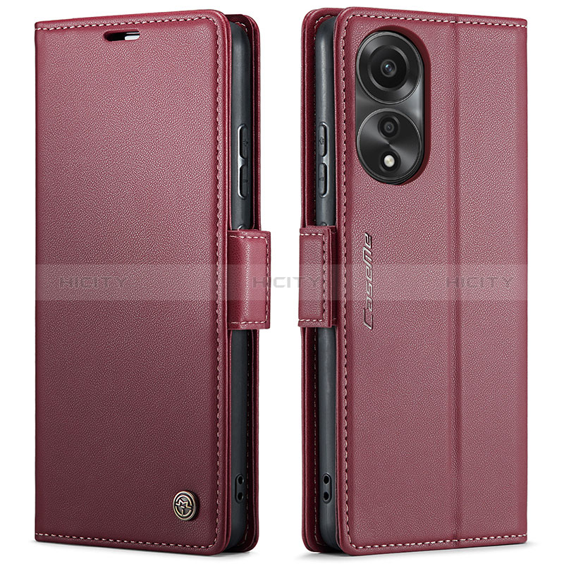 Funda de Cuero Cartera con Soporte Carcasa C03S para Oppo A78 4G