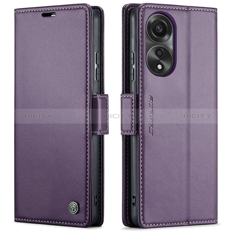 Funda de Cuero Cartera con Soporte Carcasa C03S para Oppo A78 4G