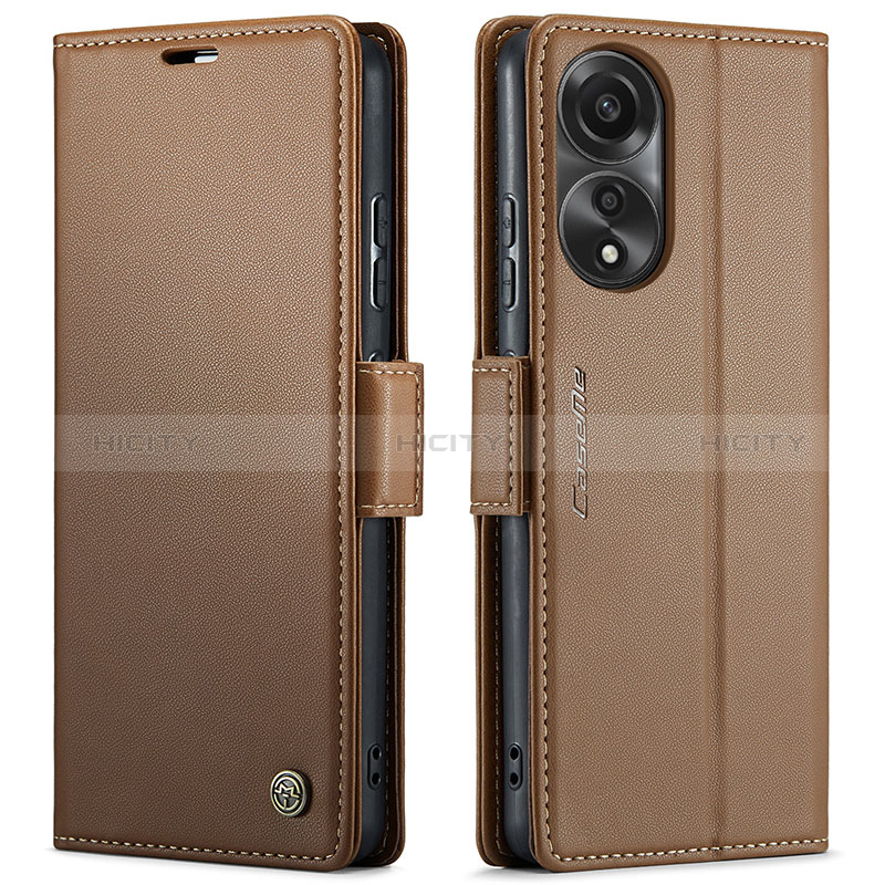 Funda de Cuero Cartera con Soporte Carcasa C03S para Oppo A78 4G