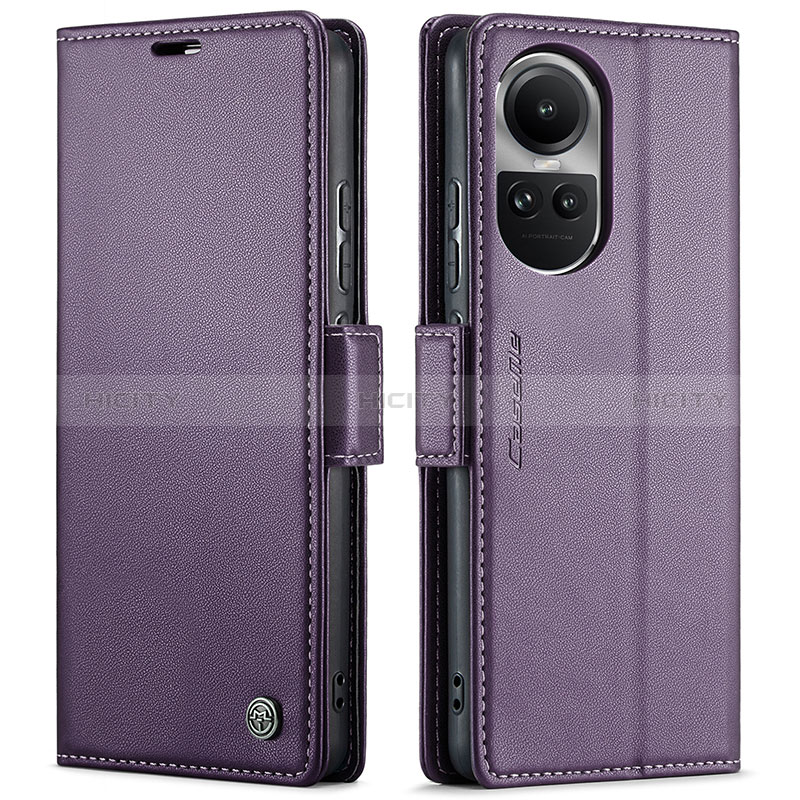 Funda de Cuero Cartera con Soporte Carcasa C03S para Oppo Reno10 5G