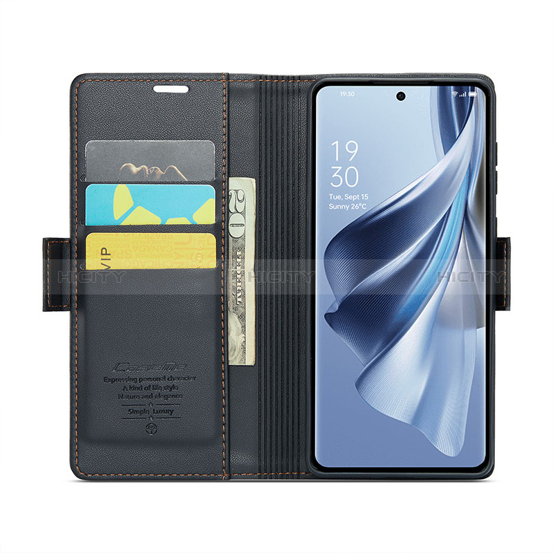 Funda de Cuero Cartera con Soporte Carcasa C03S para Oppo Reno10 5G