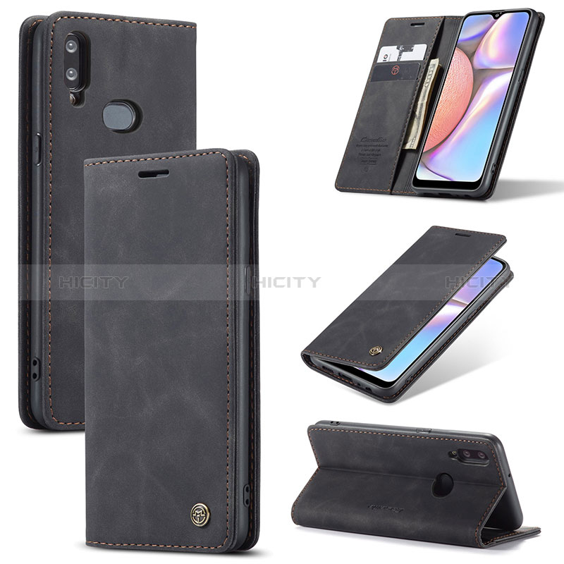 Funda de Cuero Cartera con Soporte Carcasa C03S para Samsung Galaxy A10s