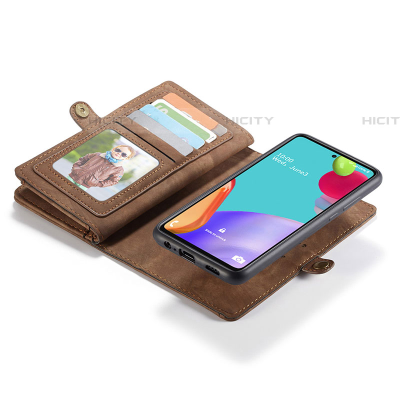 Funda de Cuero Cartera con Soporte Carcasa C03S para Samsung Galaxy A52 4G