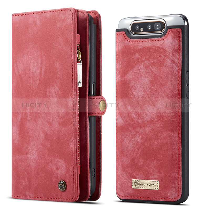 Funda de Cuero Cartera con Soporte Carcasa C03S para Samsung Galaxy A80