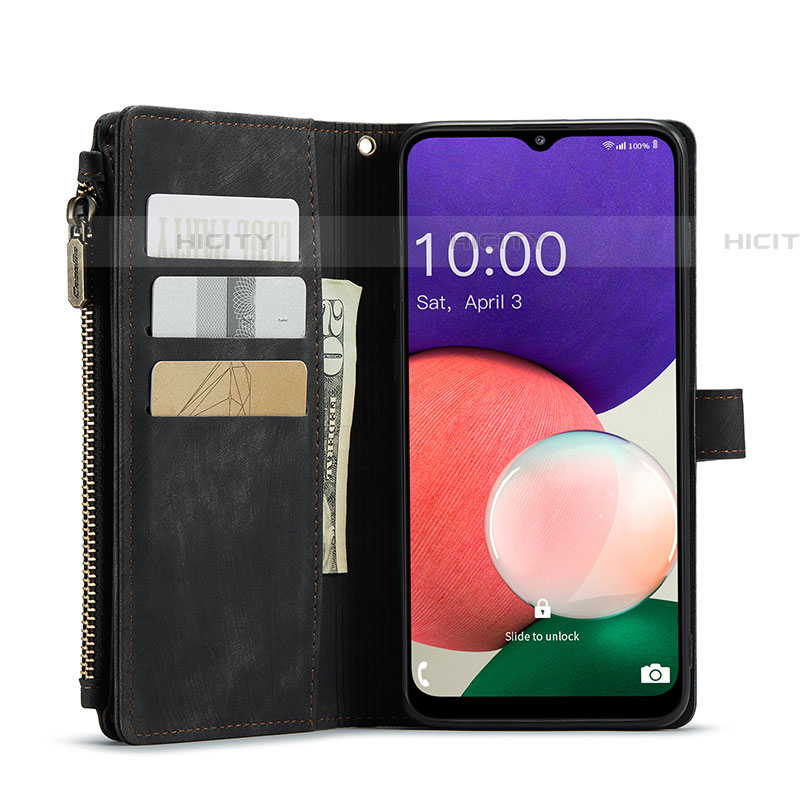 Funda de Cuero Cartera con Soporte Carcasa C03S para Samsung Galaxy F42 5G