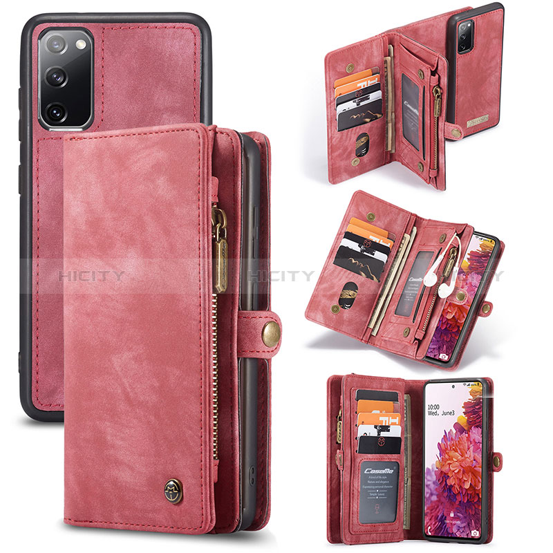 Funda de Cuero Cartera con Soporte Carcasa C03S para Samsung Galaxy S20 FE (2022) 5G