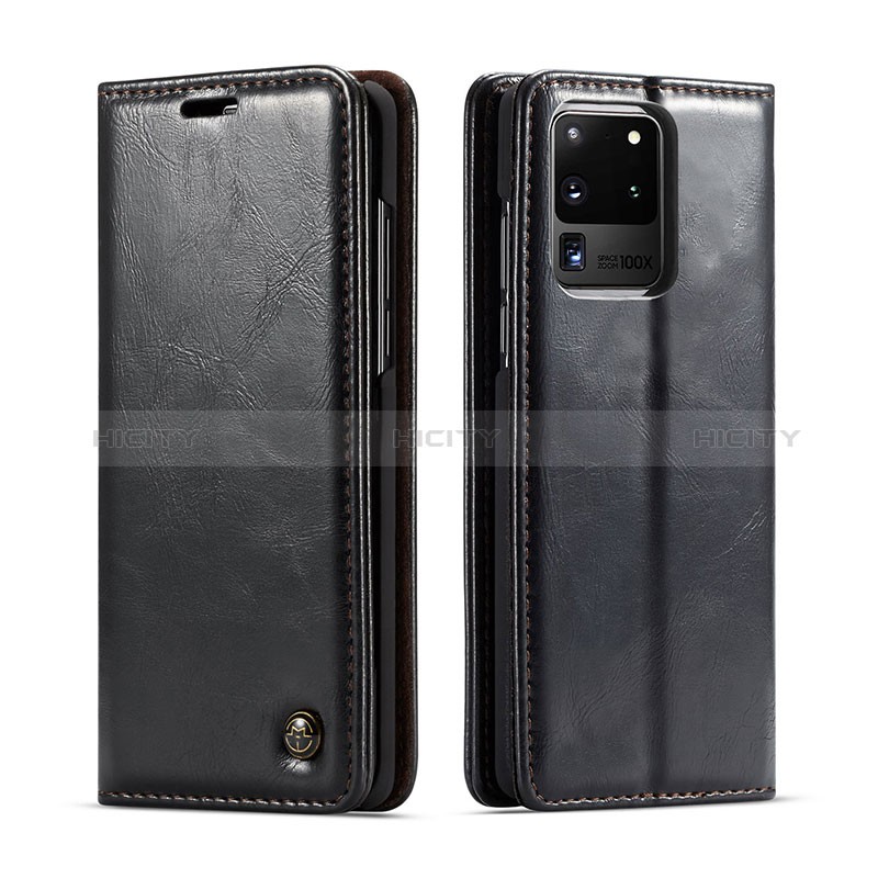 Funda de Cuero Cartera con Soporte Carcasa C03S para Samsung Galaxy S20 Ultra 5G