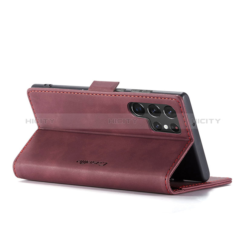 Funda de Cuero Cartera con Soporte Carcasa C03S para Samsung Galaxy S24 Ultra 5G