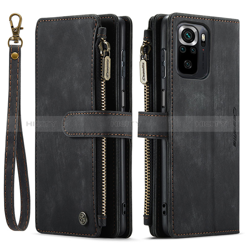 Funda de Cuero Cartera con Soporte Carcasa C03S para Xiaomi Poco M5S