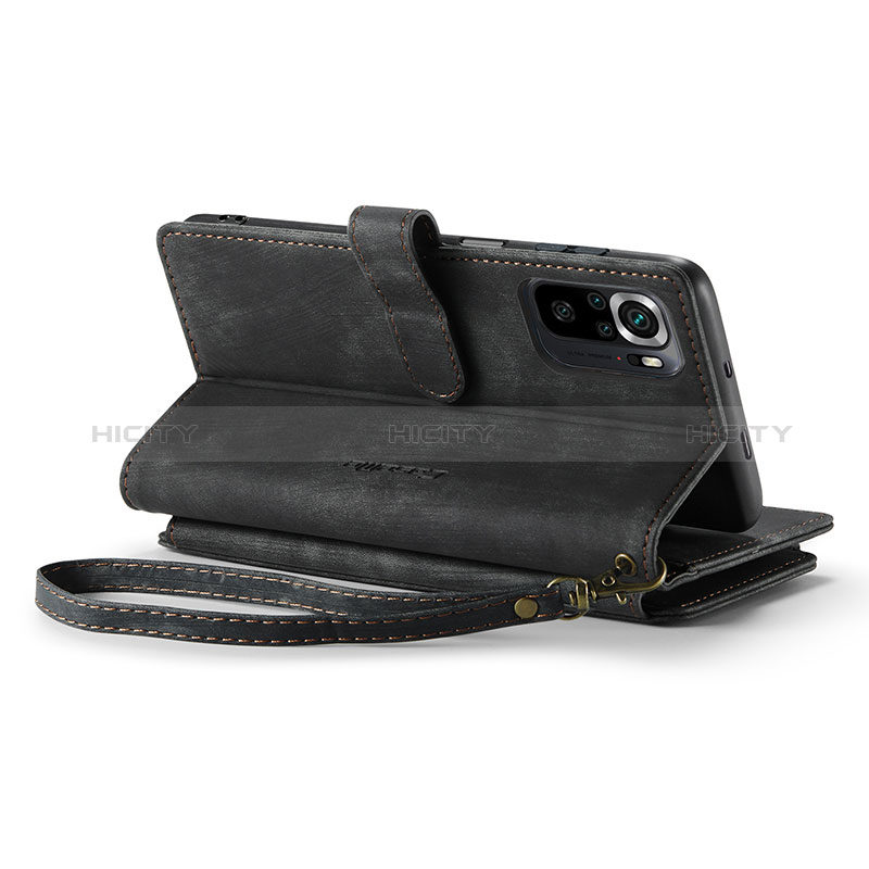 Funda de Cuero Cartera con Soporte Carcasa C03S para Xiaomi Redmi Note 10 4G