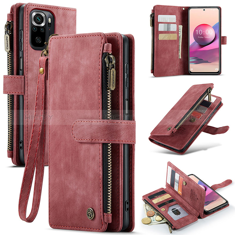 Funda de Cuero Cartera con Soporte Carcasa C03S para Xiaomi Redmi Note 11 SE India 4G