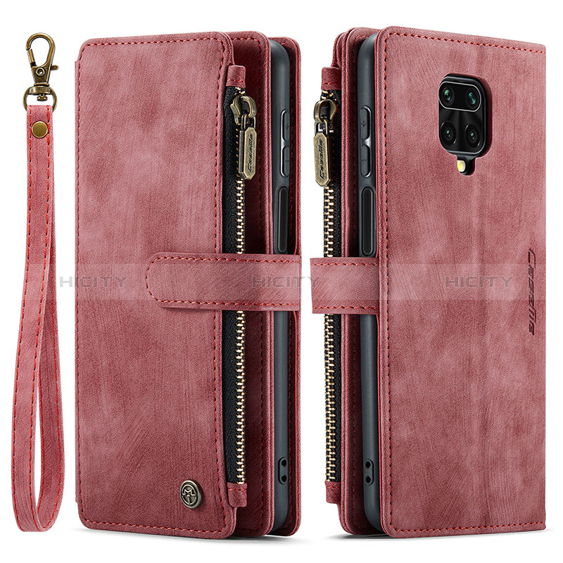 Funda de Cuero Cartera con Soporte Carcasa C03S para Xiaomi Redmi Note 9 Pro Max