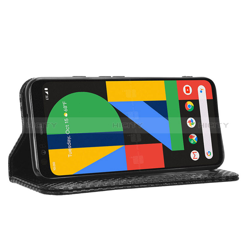 Funda de Cuero Cartera con Soporte Carcasa C03X para Google Pixel 4 XL