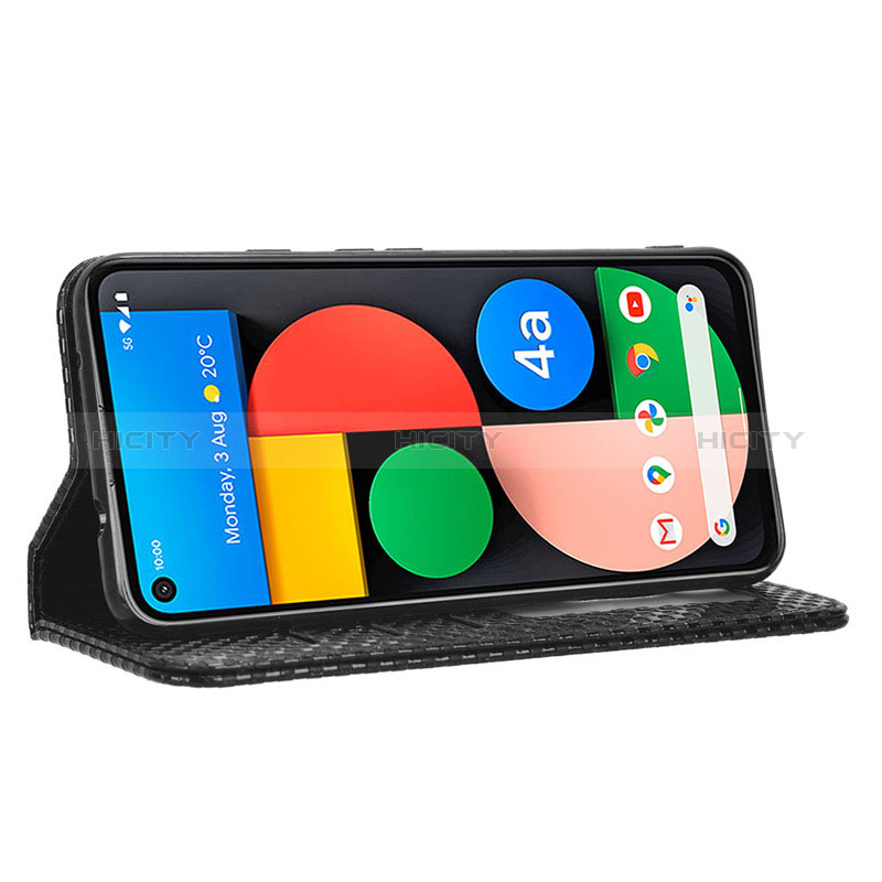 Funda de Cuero Cartera con Soporte Carcasa C03X para Google Pixel 4a 5G