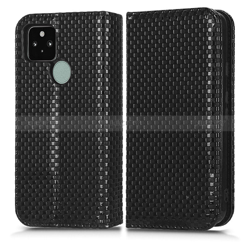 Funda de Cuero Cartera con Soporte Carcasa C03X para Google Pixel 5