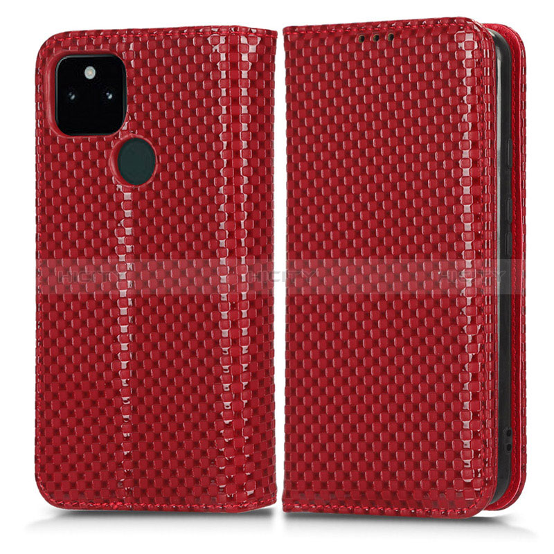 Funda de Cuero Cartera con Soporte Carcasa C03X para Google Pixel 5a 5G