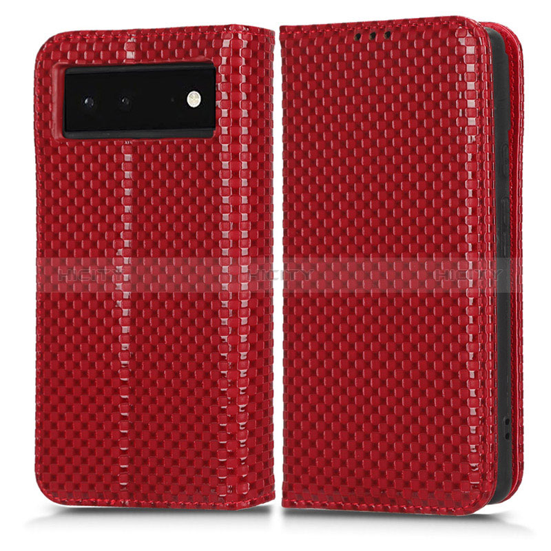 Funda de Cuero Cartera con Soporte Carcasa C03X para Google Pixel 6 5G