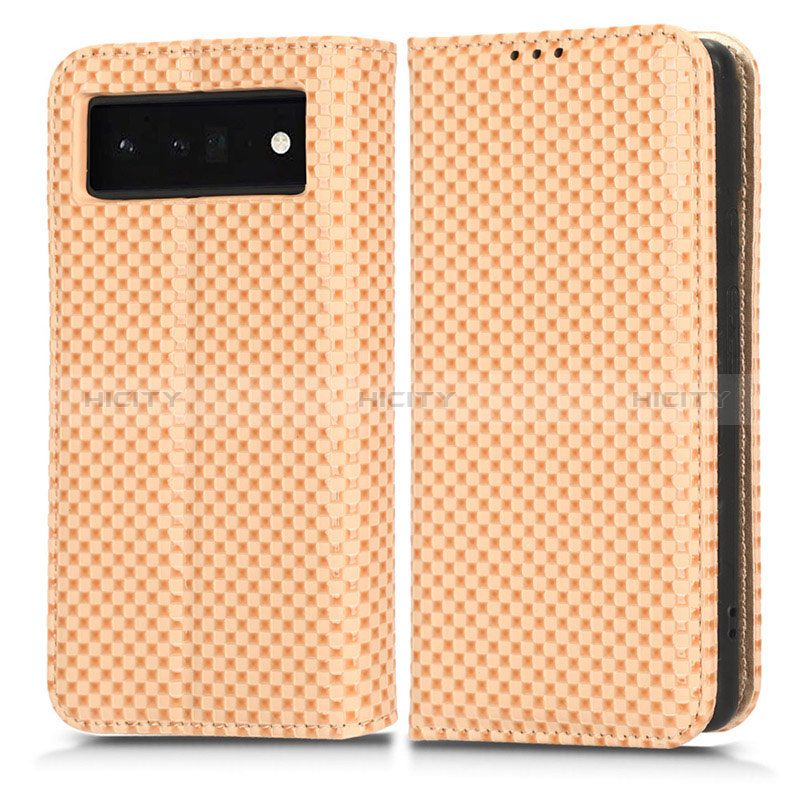 Funda de Cuero Cartera con Soporte Carcasa C03X para Google Pixel 6 Pro 5G