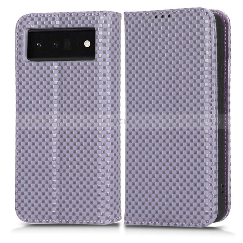 Funda de Cuero Cartera con Soporte Carcasa C03X para Google Pixel 6 Pro 5G