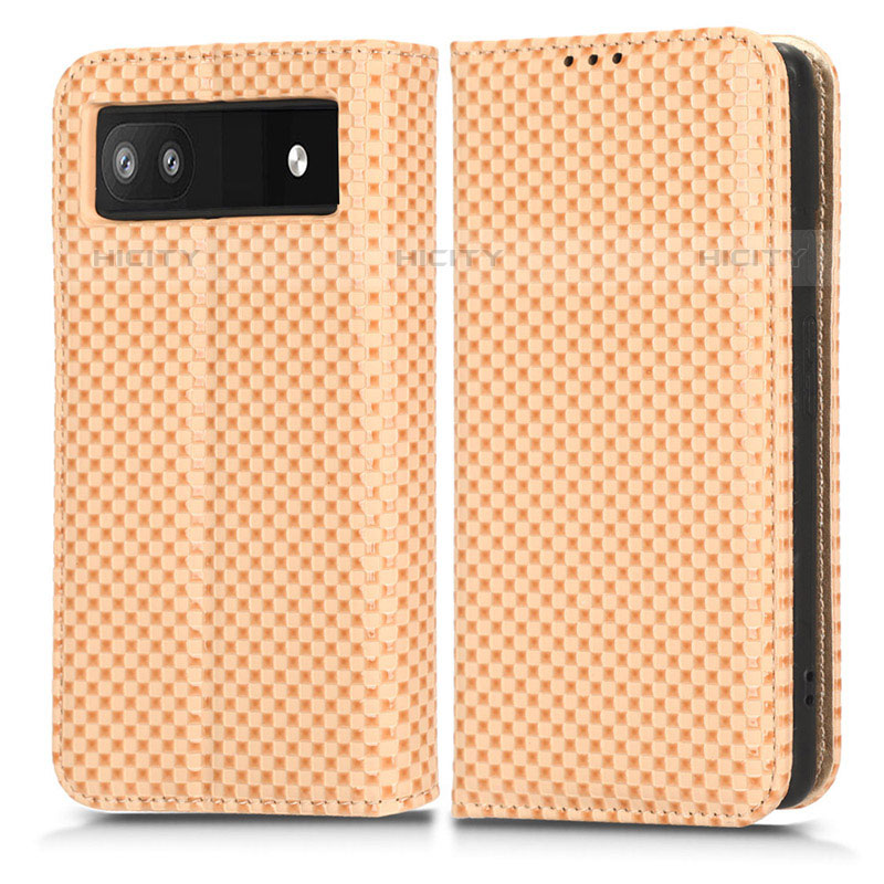 Funda de Cuero Cartera con Soporte Carcasa C03X para Google Pixel 6a 5G