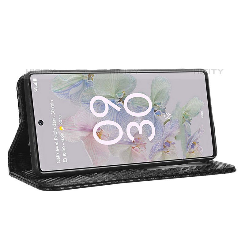 Funda de Cuero Cartera con Soporte Carcasa C03X para Google Pixel 6a 5G