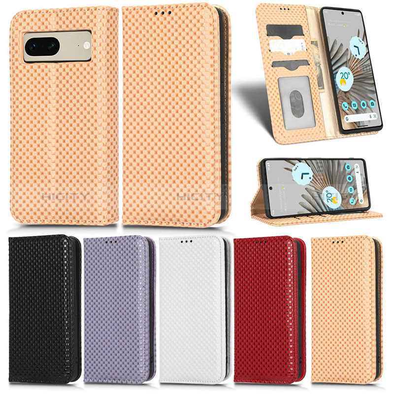 Funda de Cuero Cartera con Soporte Carcasa C03X para Google Pixel 7 5G