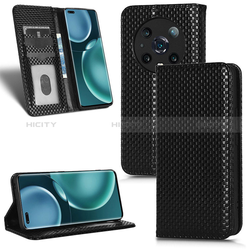 Funda de Cuero Cartera con Soporte Carcasa C03X para Huawei Honor Magic4 Pro 5G