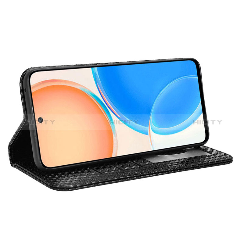 Funda de Cuero Cartera con Soporte Carcasa C03X para Huawei Honor X8 4G