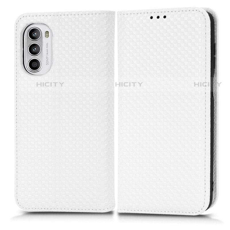 Funda de Cuero Cartera con Soporte Carcasa C03X para Motorola Moto Edge (2022) 5G