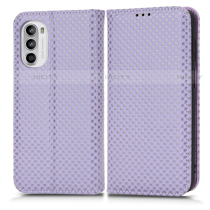 Funda de Cuero Cartera con Soporte Carcasa C03X para Motorola Moto Edge (2022) 5G