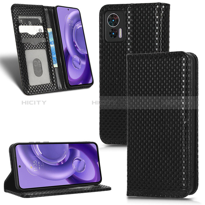 Funda de Cuero Cartera con Soporte Carcasa C03X para Motorola Moto Edge 30 Lite 5G